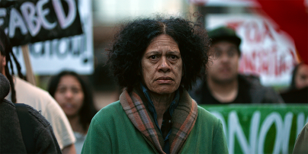 Tanea Heke as Older Mata in Cousins (Vandetta Films)